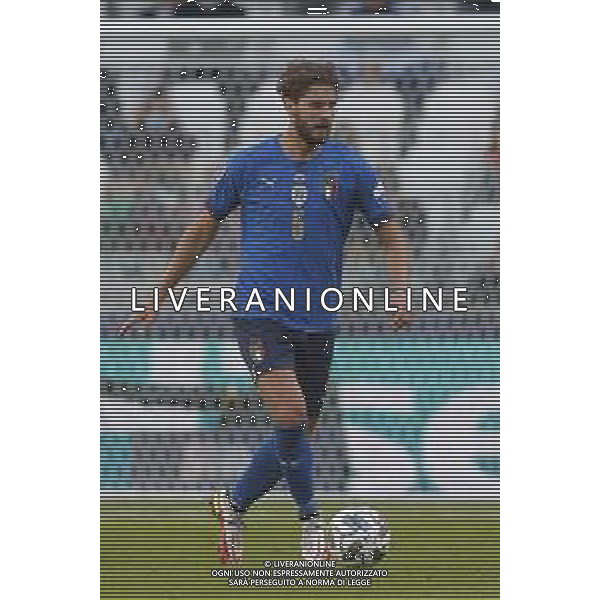 UEFA NATIONS LEAGUE 2021 ITALIA - BELGIO del 10/10/2021 - nella foto: Manuel Locatelli (Italy) ©Claudio Zamagni/Agenzia Aldo Liverani s.a.s. Manuel Locatelli (Italy) during European UEFA Nations League 2021 soccer match between Italy and Belgium at Juventus Stadium in Turin on October 10 2021 photo credit by Claudio Zamagni/Aldo Liverani Photo Agency/AGENZIA ALDO LIVERANI SAS