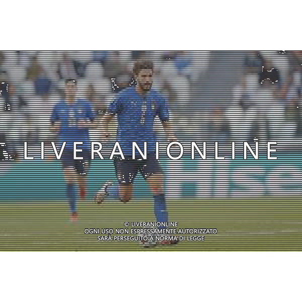 UEFA NATIONS LEAGUE 2021 ITALIA - BELGIO del 10/10/2021 - nella foto: Manuel Locatelli (Italy) ©Claudio Zamagni/Agenzia Aldo Liverani s.a.s. Manuel Locatelli (Italy) during European UEFA Nations League 2021 soccer match between Italy and Belgium at Juventus Stadium in Turin on October 10 2021 photo credit by Claudio Zamagni/Aldo Liverani Photo Agency/AGENZIA ALDO LIVERANI SAS