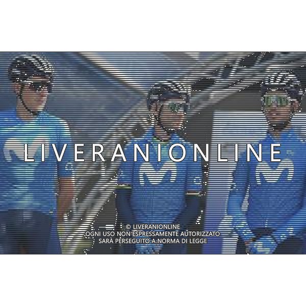11-10-2021 Coppa Agostoni; 2021, Movistar; Valverde, Alejandro; Lissone; ©SIROTTI/AGENZIA ALDO LIVERANI SAS