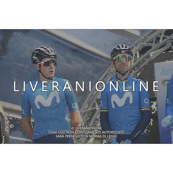 11-10-2021 Coppa Agostoni; 2021, Movistar; Valverde, Alejandro; Soler, Marc; Lissone; ©SIROTTI/AGENZIA ALDO LIVERANI SAS