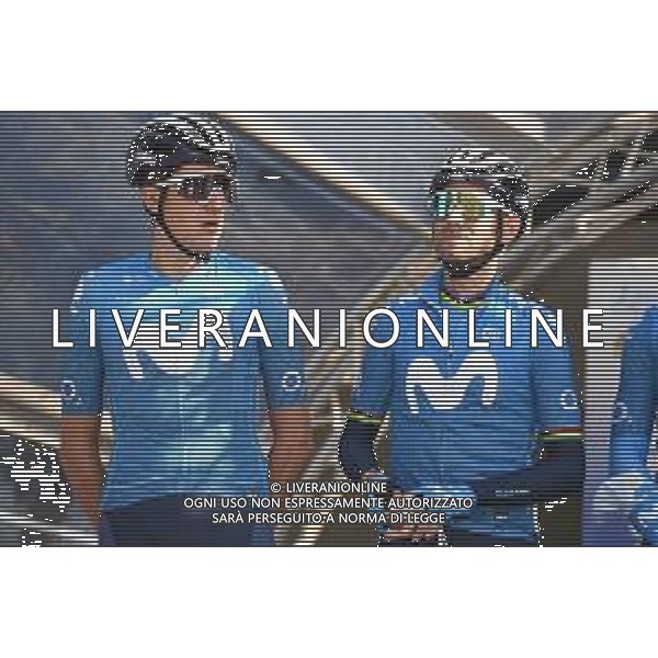 11-10-2021 Coppa Agostoni; 2021, Movistar; Valverde, Alejandro; Soler, Marc; Lissone; ©SIROTTI/AGENZIA ALDO LIVERANI SAS