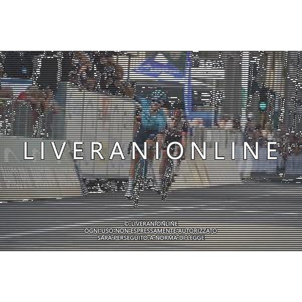 11-10-2021 Coppa Agostoni; 2021, Astana - Premier Tech; 2021, Uae - Emirates; Lutsenko, Alexey; Trentin, Matteo; Lissone; ©SIROTTI/AGENZIA ALDO LIVERANI SAS