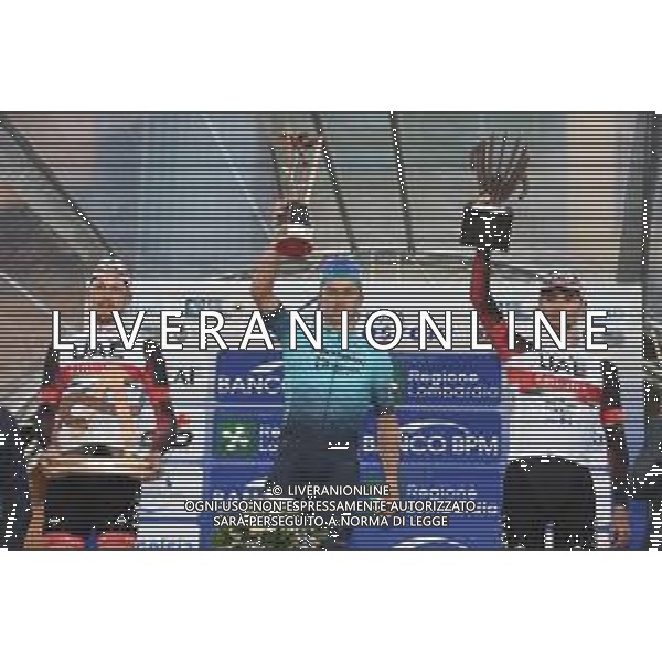 11-10-2021 Coppa Agostoni; 2021, Astana - Premier Tech; 2021, Uae - Emirates; Lutsenko, Alexey; Trentin, Matteo; Covi, Alessandro; Lissone; ©SIROTTI/AGENZIA ALDO LIVERANI SAS