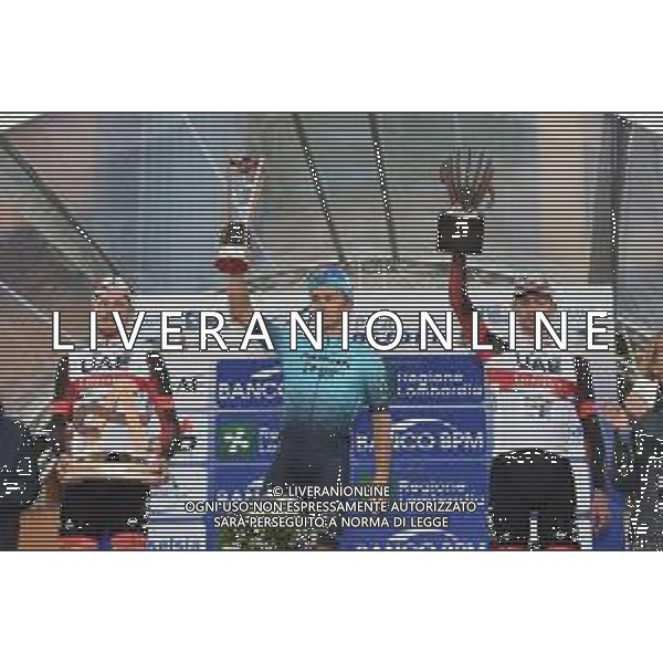 11-10-2021 Coppa Agostoni; 2021, Astana - Premier Tech; 2021, Uae - Emirates; Lutsenko, Alexey; Trentin, Matteo; Covi, Alessandro; Lissone; ©SIROTTI/AGENZIA ALDO LIVERANI SAS