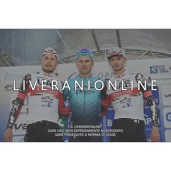 11-10-2021 Coppa Agostoni; 2021, Astana - Premier Tech; 2021, Uae - Emirates; Lutsenko, Alexey; Trentin, Matteo; Covi, Alessandro; Lissone; ©SIROTTI/AGENZIA ALDO LIVERANI SAS