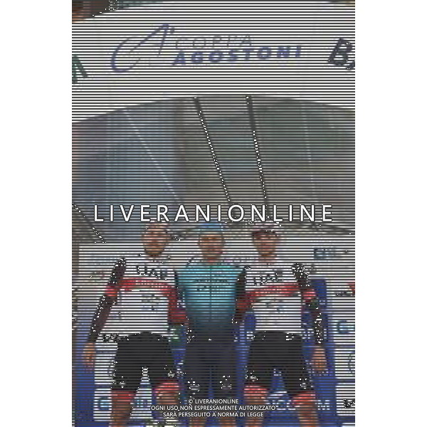 11-10-2021 Coppa Agostoni; 2021, Astana - Premier Tech; 2021, Uae - Emirates; Lutsenko, Alexey; Trentin, Matteo; Covi, Alessandro; Lissone; ©SIROTTI/AGENZIA ALDO LIVERANI SAS