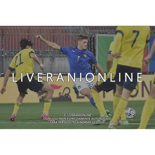 Lorenzo Colombo (Italia) Italia vs Svezia Campionato Europeo Under 21 EURO 2023 fase di qualificazione - gruppo F Monza 12-10-2021 Stadio Brianteo foto Roberto Garavaglia/ag. Aldo Liverani sas/AGENZIA ALDO LIVERANI SAS