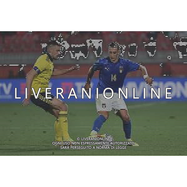 Salvatore Esposito (Italia) Italia vs Svezia Campionato Europeo Under 21 EURO 2023 fase di qualificazione - gruppo F Monza 12-10-2021 Stadio Brianteo foto Roberto Garavaglia/ag. Aldo Liverani sas/AGENZIA ALDO LIVERANI SAS