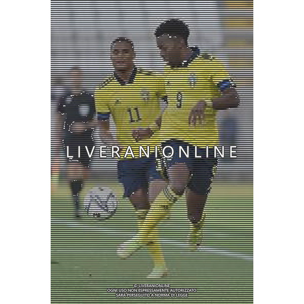 Anthony Elanga (Svezia) e dietro Amin Sarr (Svezia) Italia vs Svezia Campionato Europeo Under 21 EURO 2023 fase di qualificazione - gruppo F Monza 12-10-2021 Stadio Brianteo foto Roberto Garavaglia/ag. Aldo Liverani sas/AGENZIA ALDO LIVERANI SAS