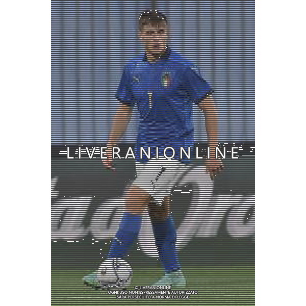 Lorenzo Colombo (Italia) Italia vs Svezia Campionato Europeo Under 21 EURO 2023 fase di qualificazione - gruppo F Monza 12-10-2021 Stadio Brianteo foto Roberto Garavaglia/ag. Aldo Liverani sas/AGENZIA ALDO LIVERANI SAS