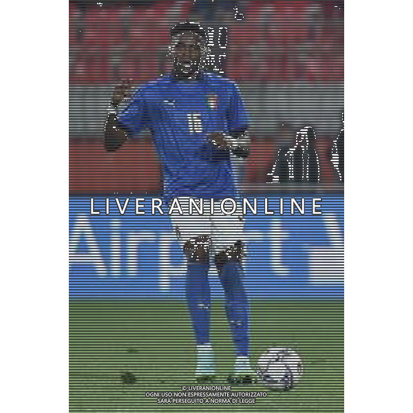 Caleb Okoli (Italia) Italia vs Svezia Campionato Europeo Under 21 EURO 2023 fase di qualificazione - gruppo F Monza 12-10-2021 Stadio Brianteo foto Roberto Garavaglia/ag. Aldo Liverani sas/AGENZIA ALDO LIVERANI SAS