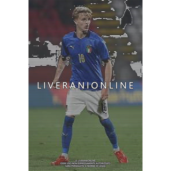 Nicolo\' Rovella (Italia) Italia vs Svezia Campionato Europeo Under 21 EURO 2023 fase di qualificazione - gruppo F Monza 12-10-2021 Stadio Brianteo foto Roberto Garavaglia/ag. Aldo Liverani sas/AGENZIA ALDO LIVERANI SAS