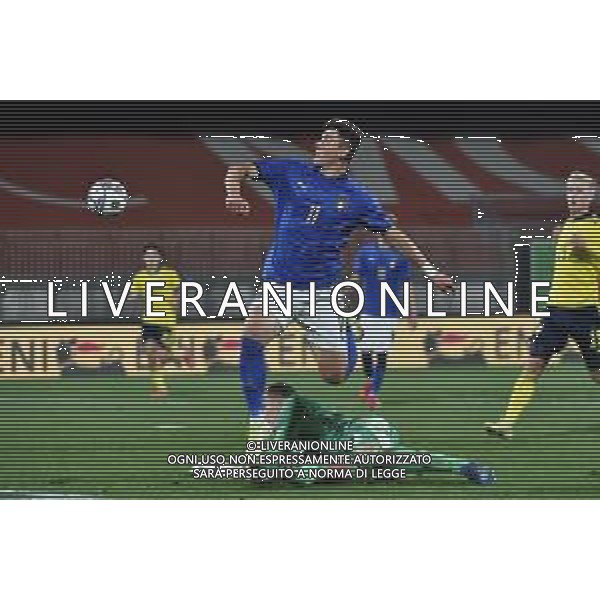 Roberto Piccoli (Italia) Italia vs Svezia Campionato Europeo Under 21 EURO 2023 fase di qualificazione - gruppo F Monza 12-10-2021 Stadio Brianteo foto Roberto Garavaglia/ag. Aldo Liverani sas/AGENZIA ALDO LIVERANI SAS