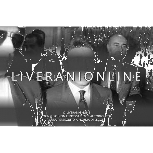 RETROSPETTIVA FLAVIO CARBONI FACCENDIERE NELLA FOTO A MILANO NEL 1990 IN TRIBUNALE PER IL CRACK DEL BANCO AMBROSIANO ©Archivio Giovanni Liverani/AGENZIA ALDO LIVERANI SAS