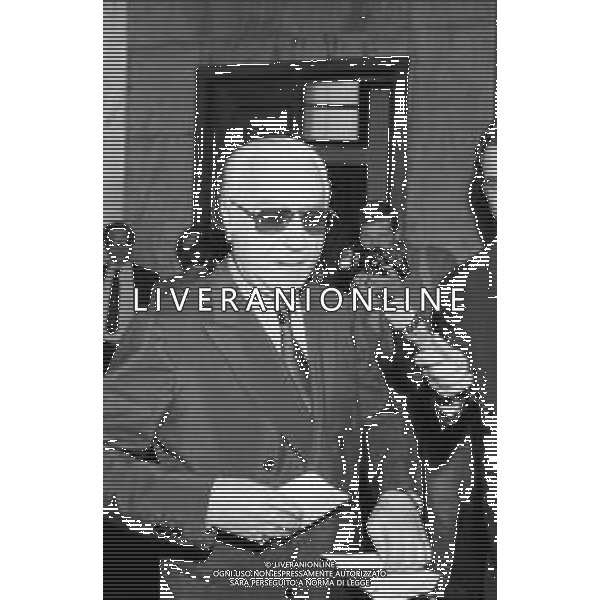 RETROSPETTIVA UMBERTO ORTOLANI BANCHIERE E IMPRENDITORE NELLA FOTO A MILANO NEL 1990 IN TRIBUNALE PER IL CRACK DEL BANCO AMBROSIANO ©Archivio Giovanni Liverani/AGENZIA ALDO LIVERANI SAS