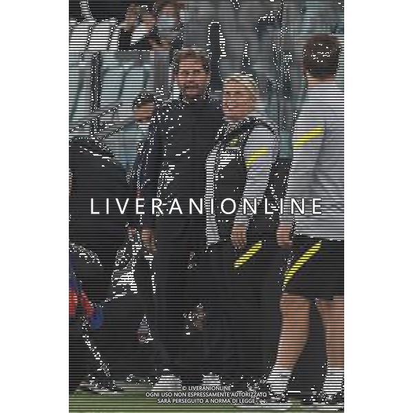 Torino 13.10.2021 Stadio Allianz Stadium ©Manuela Viganti/Agenzia Aldo Liverani Juventus vs Chelsea Champions League Women\'s 2021/2022 Nella foto: joe montemurro e emma heyes ©VIGANTI/AGENZIA ALDO LIVERANI SAS
