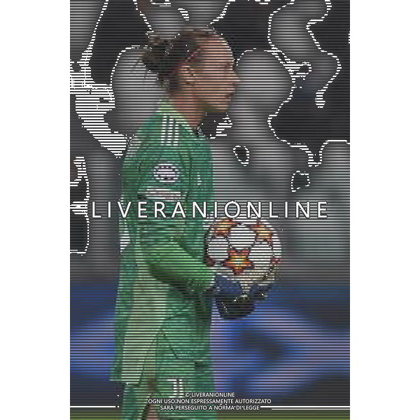 Torino 13.10.2021 Stadio Allianz Stadium ©Manuela Viganti/Agenzia Aldo Liverani Juventus vs Chelsea Champions League Women\'s 2021/2022 Nella foto: pauline peyraud magnin
