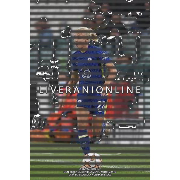 Torino 13.10.2021 Stadio Allianz Stadium ©Manuela Viganti/Agenzia Aldo Liverani Juventus vs Chelsea Champions League Women\'s 2021/2022 Nella foto: pernille harder