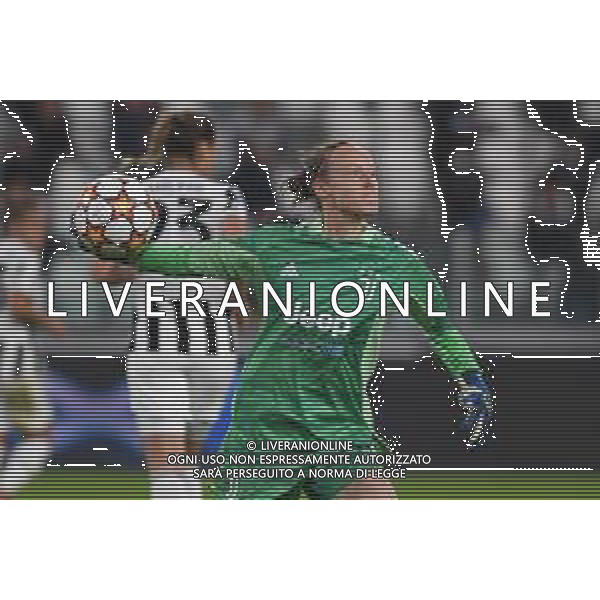 Torino 13.10.2021 Stadio Allianz Stadium ©Manuela Viganti/Agenzia Aldo Liverani Juventus vs Chelsea Champions League Women\'s 2021/2022 Nella foto: pauline peyraud magnin