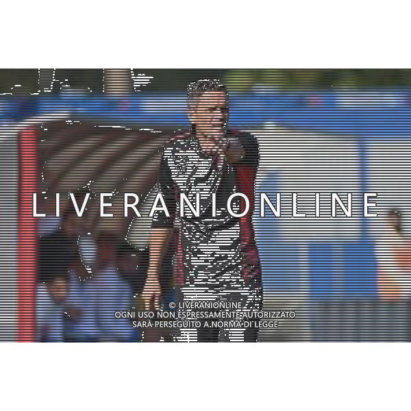 ¬© TVRG Daniele Gregori allenatore Milan Milan vs Napoli Campionato Primavera 1 TIM - 5a giornata Milano 15-10-2021 centro sportivo Peppino Vismara foto Roberto Garavaglia/ag. Aldo Liverani sas/AGENZIA ALDO LIVERANI SAS