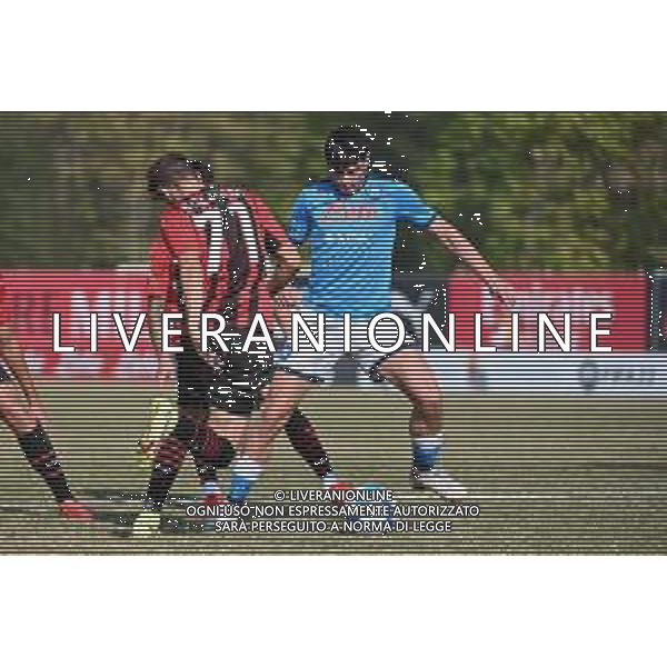 ¬© TVRG Giuseppe Ambrosino (Napoli) Milan vs Napoli Campionato Primavera 1 TIM - 5a giornata Milano 15-10-2021 centro sportivo Peppino Vismara foto Roberto Garavaglia/ag. Aldo Liverani sas/AGENZIA ALDO LIVERANI SAS