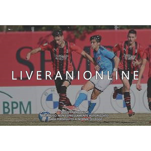 ¬© TVRG Giovanni Robotti (Milan) e Alessandro Spavone (Napoli) Milan vs Napoli Campionato Primavera 1 TIM - 5a giornata Milano 15-10-2021 centro sportivo Peppino Vismara foto Roberto Garavaglia/ag. Aldo Liverani sas/AGENZIA ALDO LIVERANI SAS
