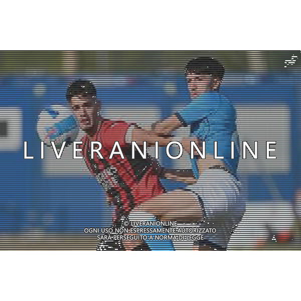 ¬© TVRG Andrea Capone (Milan) e Benedetto Barba (Napoli) Milan vs Napoli Campionato Primavera 1 TIM - 5a giornata Milano 15-10-2021 centro sportivo Peppino Vismara foto Roberto Garavaglia/ag. Aldo Liverani sas/AGENZIA ALDO LIVERANI SAS