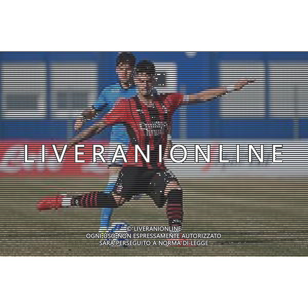 ¬© TVRG Andrea Capone (Milan) Milan vs Napoli Campionato Primavera 1 TIM - 5a giornata Milano 15-10-2021 centro sportivo Peppino Vismara foto Roberto Garavaglia/ag. Aldo Liverani sas/AGENZIA ALDO LIVERANI SAS