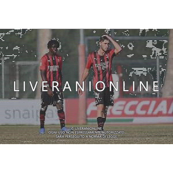 ¬© TVRG delusione Milan Milan vs Napoli Campionato Primavera 1 TIM - 5a giornata Milano 15-10-2021 centro sportivo Peppino Vismara foto Roberto Garavaglia/ag. Aldo Liverani sas/AGENZIA ALDO LIVERANI SAS