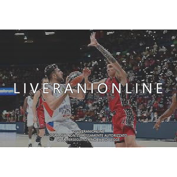 © TVRG Vasilije Micic (Istanbul) e Konstantinos Mitoglou (Milano) AX Armani Exchange Milano vs Anadolu Efes Istanbul Turkish Airlines EuroLeague - 4a giornata regular season Assago (MI) 15-10-2021 Mediolanum Forum foto Roberto Garavaglia/ag. Aldo Liverani sas/AGENZIA ALDO LIVERANI SAS