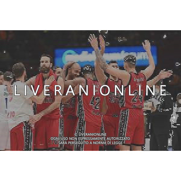 © TVRG esultanza finale Milano AX Armani Exchange Milano vs Anadolu Efes Istanbul Turkish Airlines EuroLeague - 4a giornata regular season Assago (MI) 15-10-2021 Mediolanum Forum foto Roberto Garavaglia/ag. Aldo Liverani sas/AGENZIA ALDO LIVERANI SAS