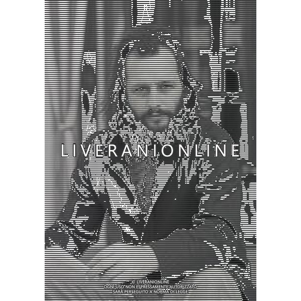RETROSPETTIVA GOFFREDO CANARINI CANTANTE , COMPOSITORE E PAROLIERE ITALIANO NELLA FOTO GOFFREDO CANARINI A SANREMO NELL\'ANNO 1976 AG ALDO LIVERANI SAS