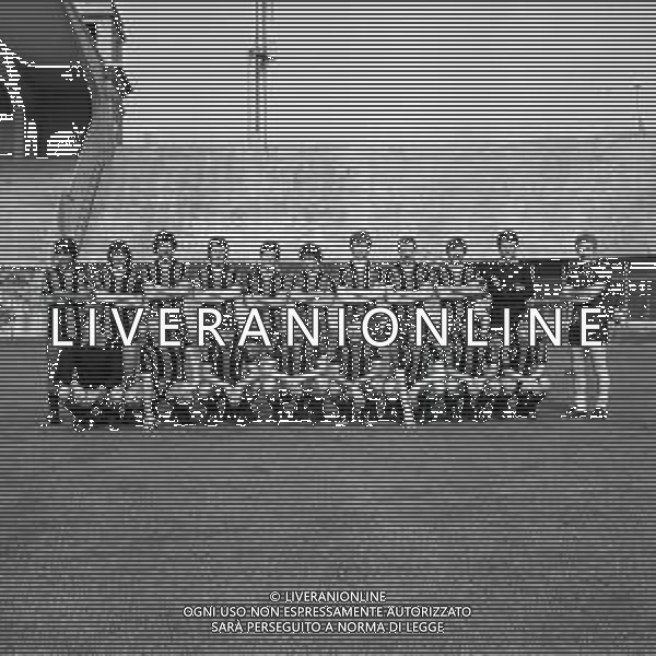 1975-1976 FORMAZIONE ATALANTA CALCIO AG ALDO LIVERANI SAS