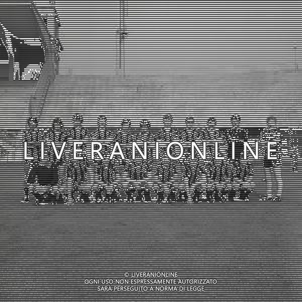 1975-1976 FORMAZIONE ATALANTA CALCIO AG ALDO LIVERANI SAS