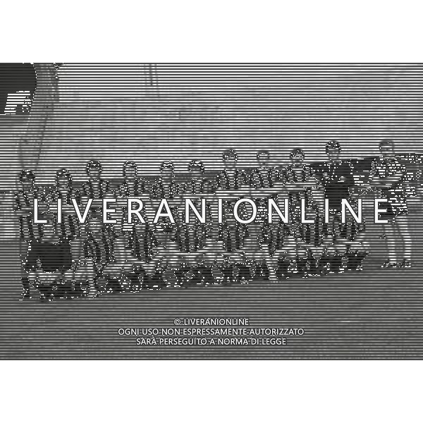 1975-1976 FORMAZIONE ATALANTA CALCIO AG ALDO LIVERANI SAS