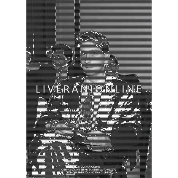 RETROSPETTIVA LUCA CAMPEDELLI PRESIDENTE CHIEVO CALCIO NELLA FOTO LUCA CAMPEDELLI PRESIDENTE CHIEVO CALCIO N LEGA CALCIO NELL\'ANNO 1994 AG ALDO LIVERANI SAS