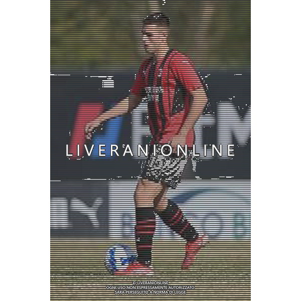 © TVRG Marco Bosisio (Milan) Milan vs Napoli Campionato Primavera 1 TIM - 5a giornata Milano 15-10-2021 centro sportivo Peppino Vismara foto Roberto Garavaglia/ag. Aldo Liverani sas