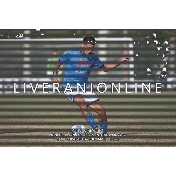 © TVRG Giuseppe D\'Agostino (Napoli) Milan vs Napoli Campionato Primavera 1 TIM - 5a giornata Milano 15-10-2021 centro sportivo Peppino Vismara foto Roberto Garavaglia/ag. Aldo Liverani sas