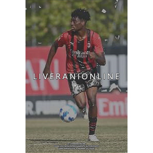 © TVRG Nosa Obaretin (Milan) Milan vs Napoli Campionato Primavera 1 TIM - 5a giornata Milano 15-10-2021 centro sportivo Peppino Vismara foto Roberto Garavaglia/ag. Aldo Liverani sas