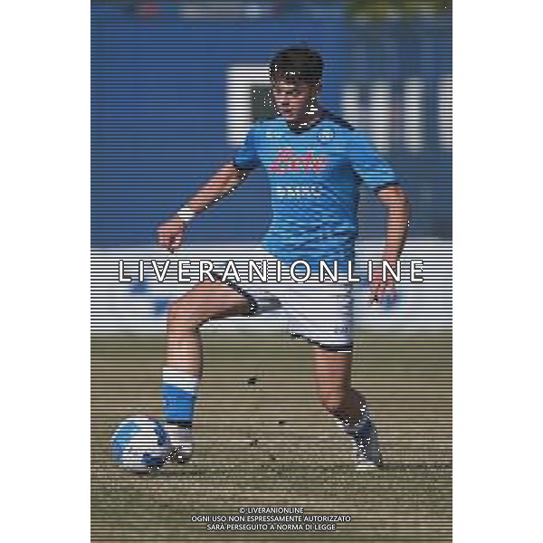 © TVRG Giuseppe Ambrosino (Napoli) Milan vs Napoli Campionato Primavera 1 TIM - 5a giornata Milano 15-10-2021 centro sportivo Peppino Vismara foto Roberto Garavaglia/ag. Aldo Liverani sas