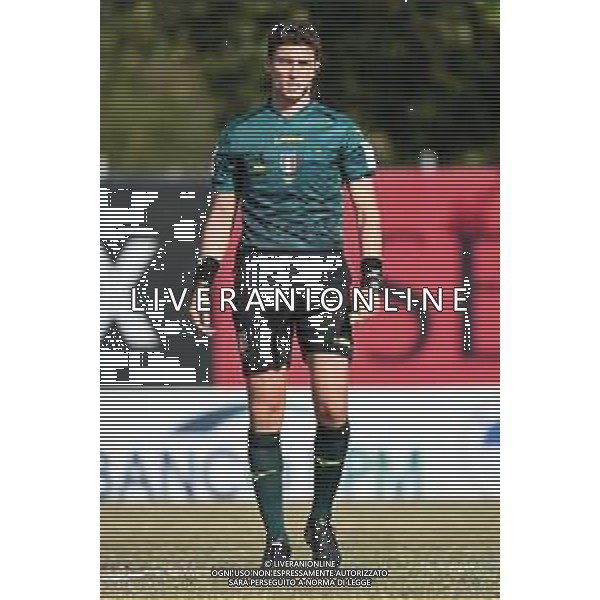 © TVRG l\'arbitro Niccolo\' Turrini di Firenze Milan vs Napoli Campionato Primavera 1 TIM - 5a giornata Milano 15-10-2021 centro sportivo Peppino Vismara foto Roberto Garavaglia/ag. Aldo Liverani sas