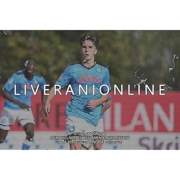 © TVRG Daniel Hysaj (Napoli) Milan vs Napoli Campionato Primavera 1 TIM - 5a giornata Milano 15-10-2021 centro sportivo Peppino Vismara foto Roberto Garavaglia/ag. Aldo Liverani sas