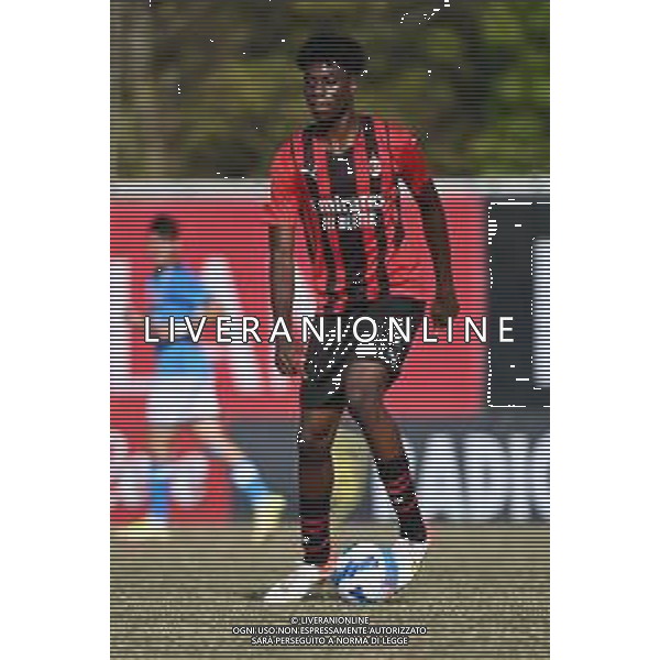 © TVRG Nosa Obaretin (Milan) Milan vs Napoli Campionato Primavera 1 TIM - 5a giornata Milano 15-10-2021 centro sportivo Peppino Vismara foto Roberto Garavaglia/ag. Aldo Liverani sas