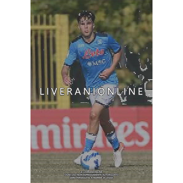 © TVRG Daniel Hysaj (Napoli) Milan vs Napoli Campionato Primavera 1 TIM - 5a giornata Milano 15-10-2021 centro sportivo Peppino Vismara foto Roberto Garavaglia/ag. Aldo Liverani sas