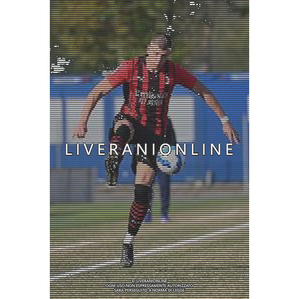 © TVRG Andrei Coubis (Milan) Milan vs Napoli Campionato Primavera 1 TIM - 5a giornata Milano 15-10-2021 centro sportivo Peppino Vismara foto Roberto Garavaglia/ag. Aldo Liverani sas