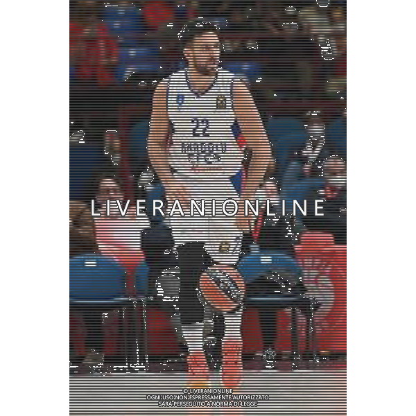 © TVRG Vasilije Micic (Istanbul) AX Armani Exchange Milano vs Anadolu Efes Istanbul Turkish Airlines EuroLeague - 4a giornata regular season Assago (MI) 15-10-2021 Mediolanum Forum foto Roberto Garavaglia/ag. Aldo Liverani sas