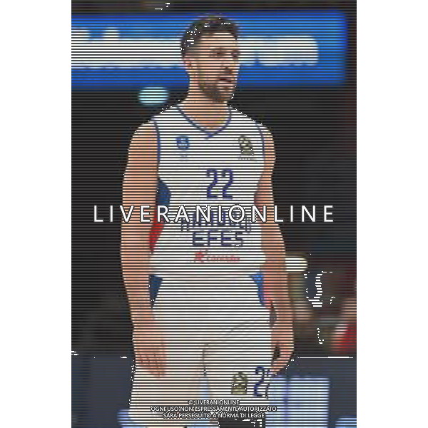 © TVRG Vasilije Micic (Istanbul) AX Armani Exchange Milano vs Anadolu Efes Istanbul Turkish Airlines EuroLeague - 4a giornata regular season Assago (MI) 15-10-2021 Mediolanum Forum foto Roberto Garavaglia/ag. Aldo Liverani sas