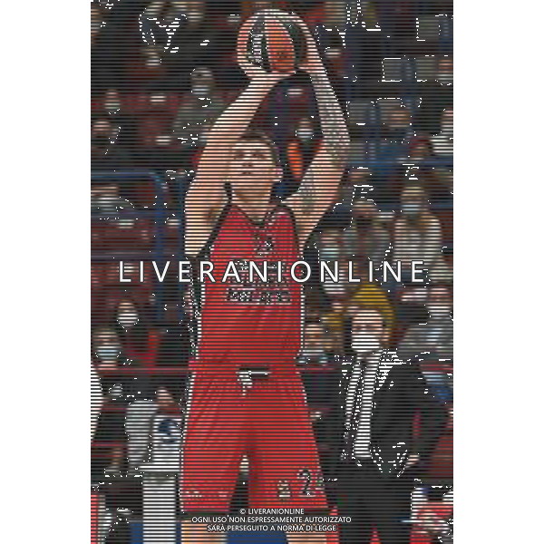 © TVRG Konstantinos Mitoglou (Milano) AX Armani Exchange Milano vs Anadolu Efes Istanbul Turkish Airlines EuroLeague - 4a giornata regular season Assago (MI) 15-10-2021 Mediolanum Forum foto Roberto Garavaglia/ag. Aldo Liverani sas