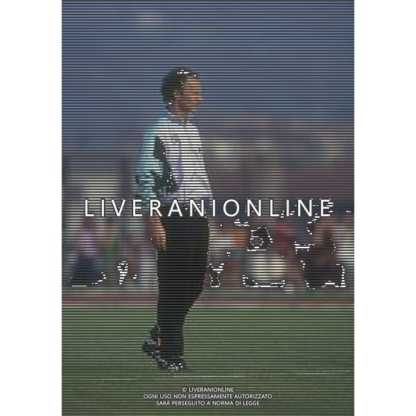 RETROSPETTIVA FRANZ BECKENBAUER CALCIATORE NELLA FOTO FRANZ BECKENBAUER ALLENATORE NAZIONALE GERMANIA OVEST NELL\'ANNO 1990 AI MONDIALI DI ITALIA 90 AG ALDO LIVERANI SAS