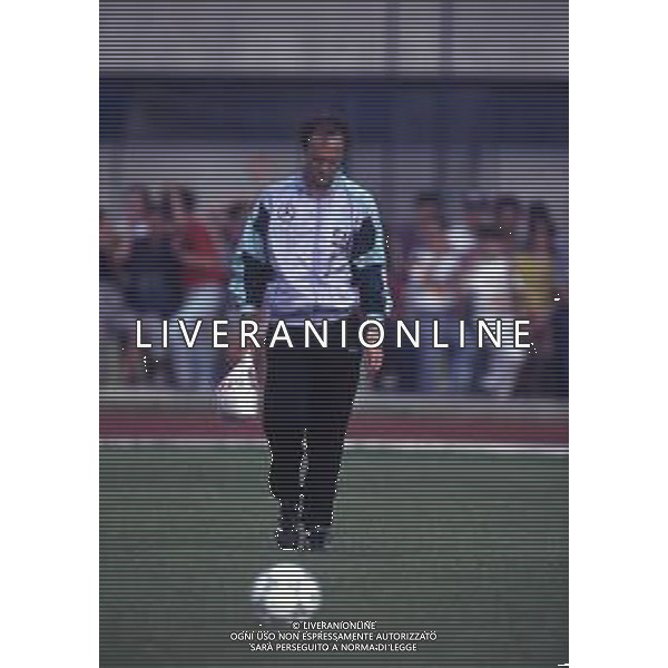 RETROSPETTIVA FRANZ BECKENBAUER CALCIATORE NELLA FOTO FRANZ BECKENBAUER ALLENATORE NAZIONALE GERMANIA OVEST NELL\'ANNO 1990 AI MONDIALI DI ITALIA 90 AG ALDO LIVERANI SAS